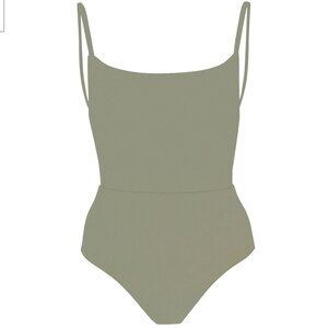 ANEMOS Square Neck Open Back One-Piece - NWT